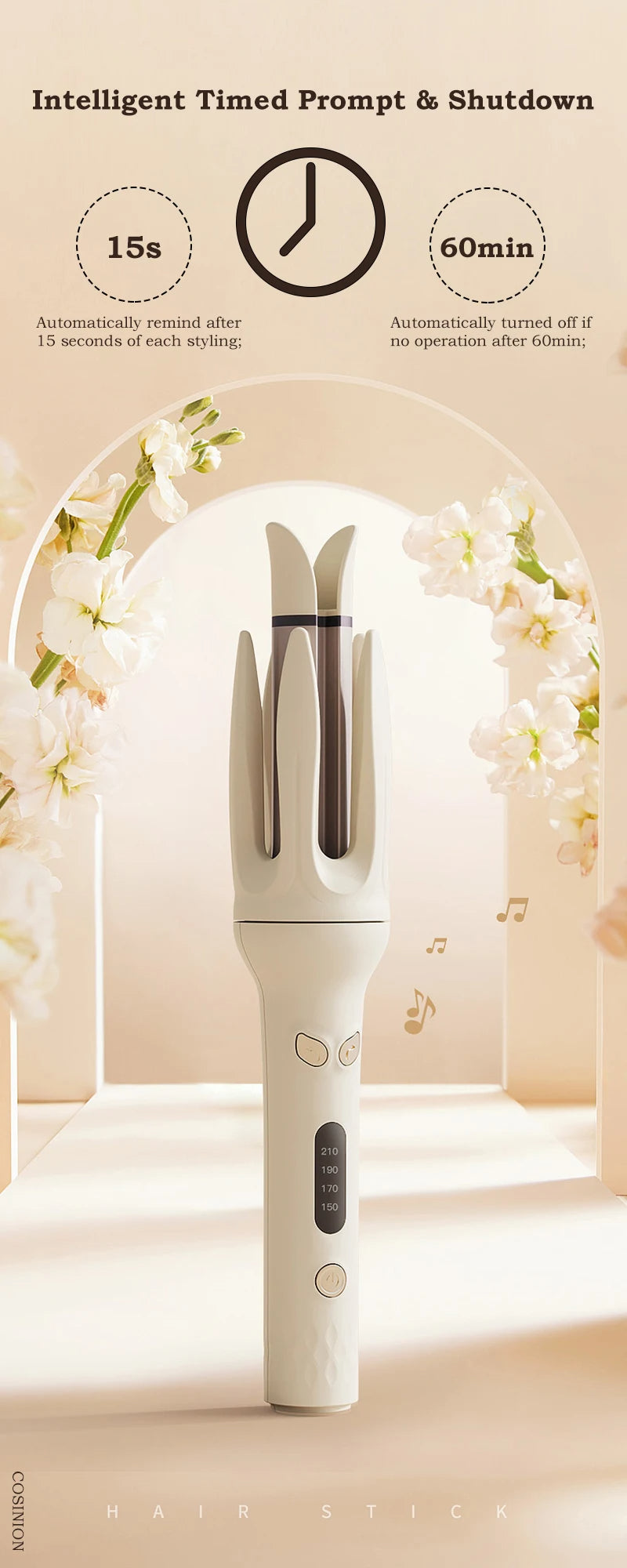 AutoWave Electric Curler