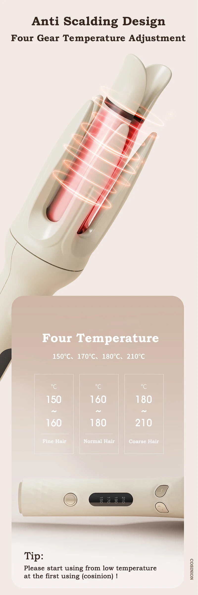 AutoWave Electric Curler