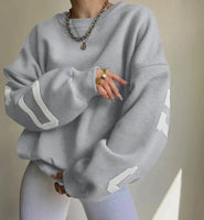 Cozy Chic Printed Sweatshirt