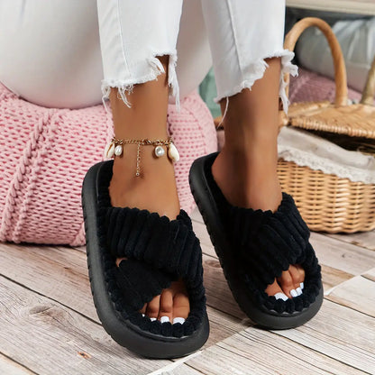 EVA Summer Platform Slippers