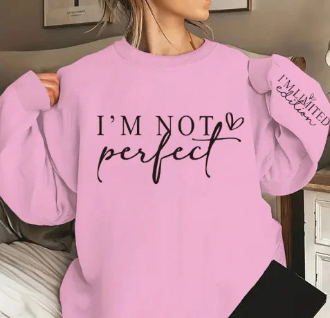 Women's Fashionable Letter Printed Sweater